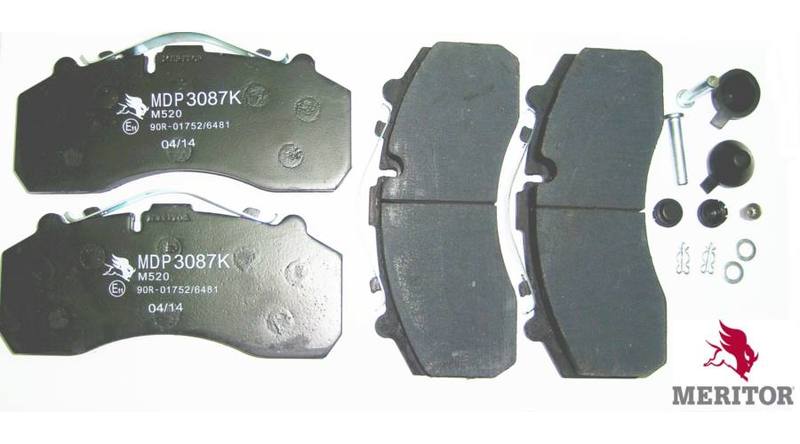 Накладки тормозные дисковые передние/задние для DAF (даф) XF105