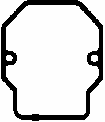 Прокладка клапанной крышки 1-ого цилиндра MAN / D2866/2876; (x1); 1-ого цилиндра для MAN (ман)